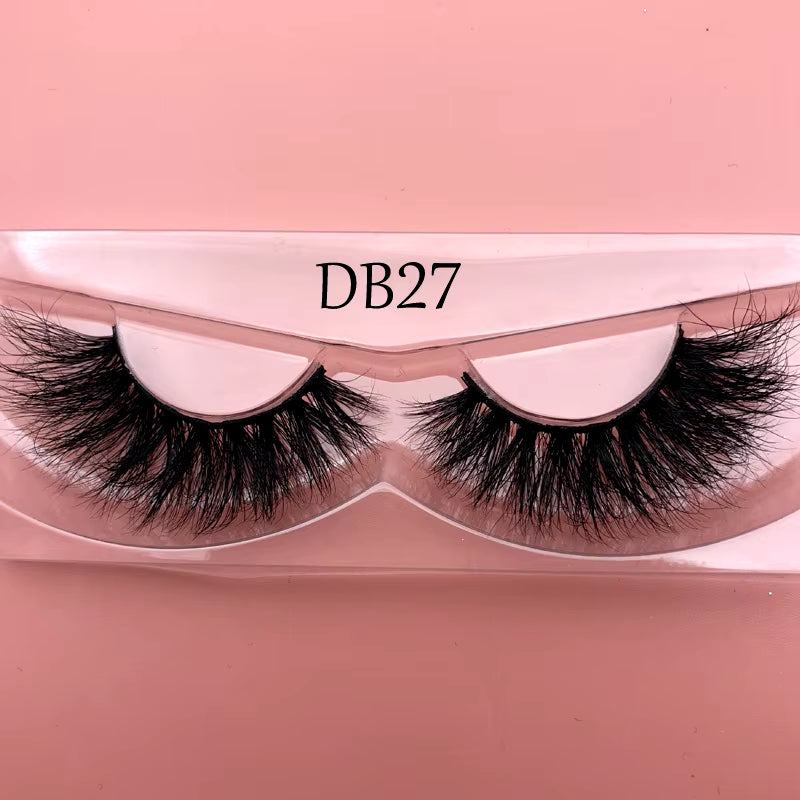 Buzzme Mink Fur Lashes Paperbox 100% Handmade 3D False Eyelashes Beauty Tools Crisscross Curly Eye Lash